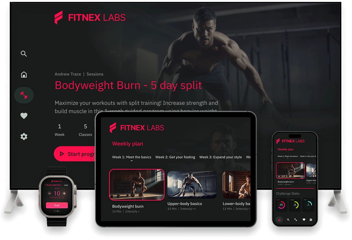 Fitnex Labs on Multiple Devices
